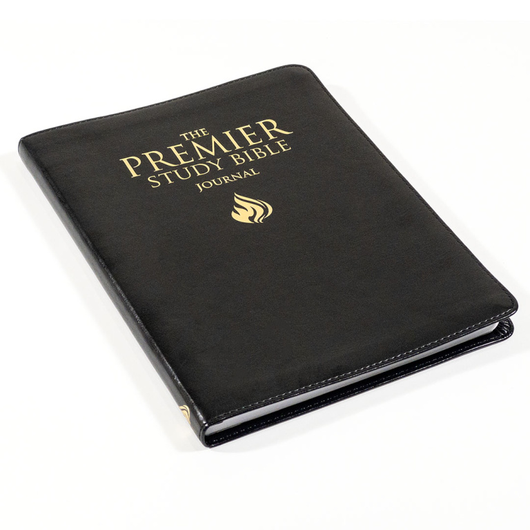Premier Study Bible - Journal (black)